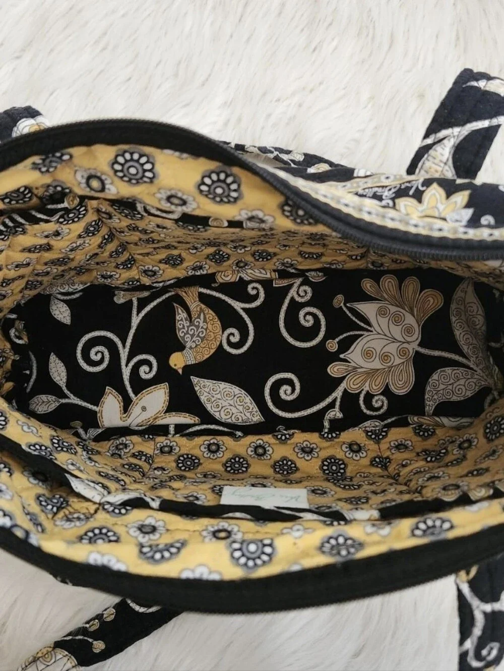 Vera Bradley black white